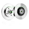 Jeu de 2 Disques de Frein Arriere Peugeot 207 208 307 : Carrogreen