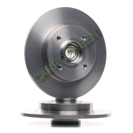 Jeu de 2 Disques de Frein Arriere Citroen C3 Picasso : Carrogreen