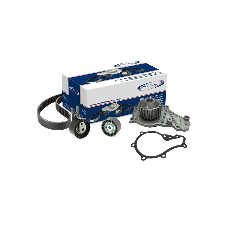 Pompe à Eau + Kit Distribution Peugeot 206 1.4L HDI : Carrogreen