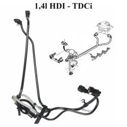 Tuyauterie de Carburant Peugeot 206 207 1007 Bipper 1.4 Hdi 1574T0 : Carrogreen
