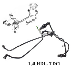 Tuyau de Carburant Peugeot 206 207 1007 Bipper 1.4 Hdi 1574T0 : Carrogreen