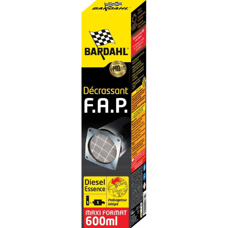 Bardahl Décrassant Nettoyant Filtre à Particules FAP Sans Démontage Essence Diesel : Carrogreen